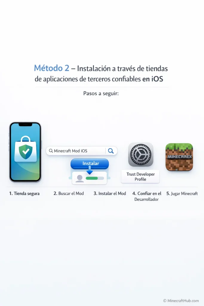 Método 2 – Instalación a través de tiendas de aplicaciones de terceros confiables