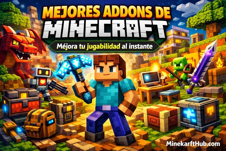 Guía Definitiva de Addons de Minecraft para Jugar Mejor